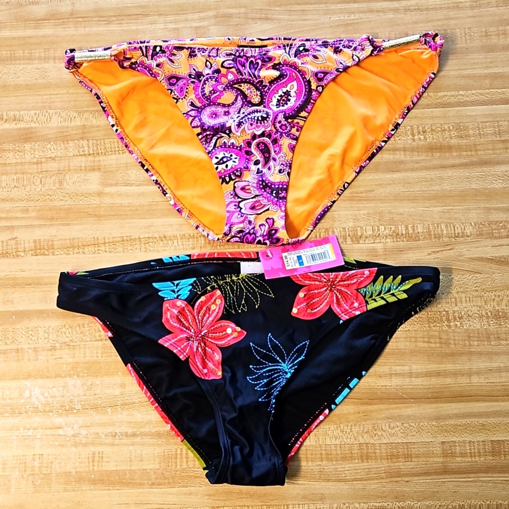 2 Brand New Swimsuit Bottoms